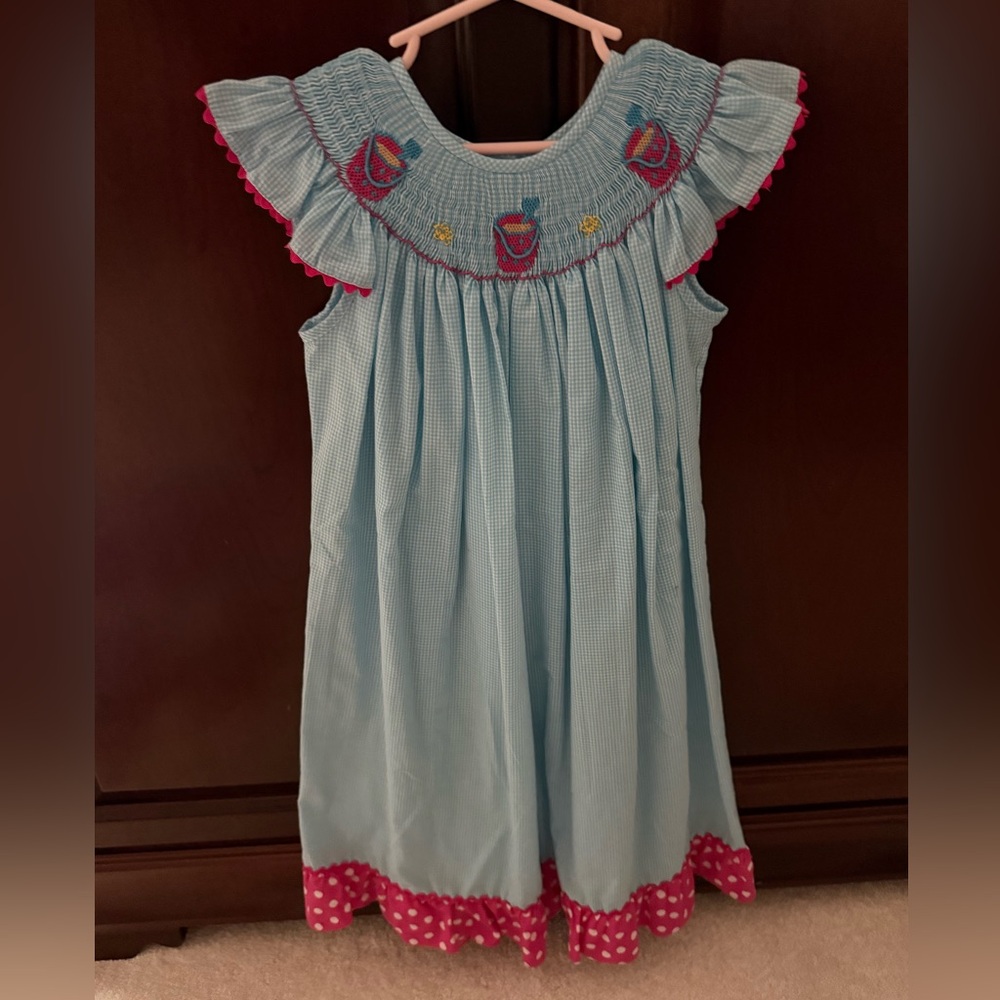 Sleeveless Smocked Summer Dress